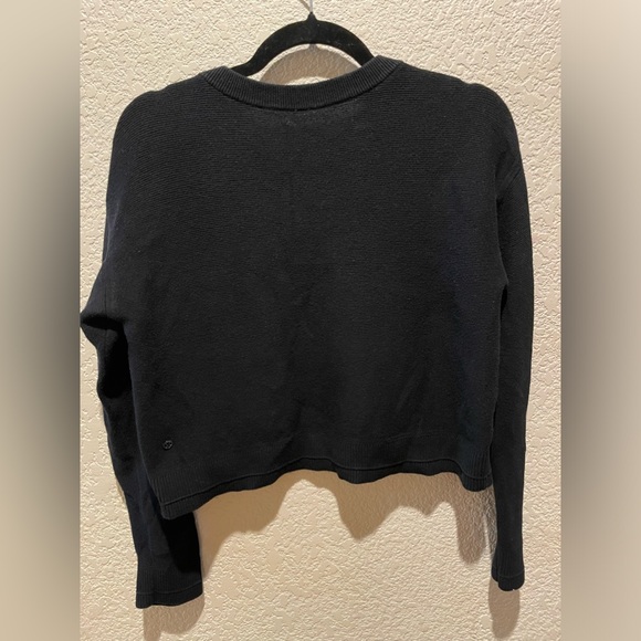 Lululemon Nurture & Nature Pull Over Black Sweater - Picture 8 of 11